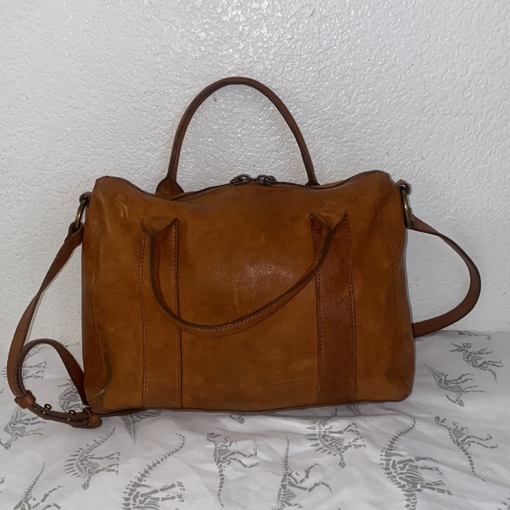 Madewell Brown Leather Satchel